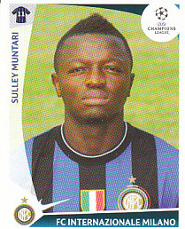 Sulley Muntari Internazionale Milano samolepka UEFA Champions League 2009/10 #372